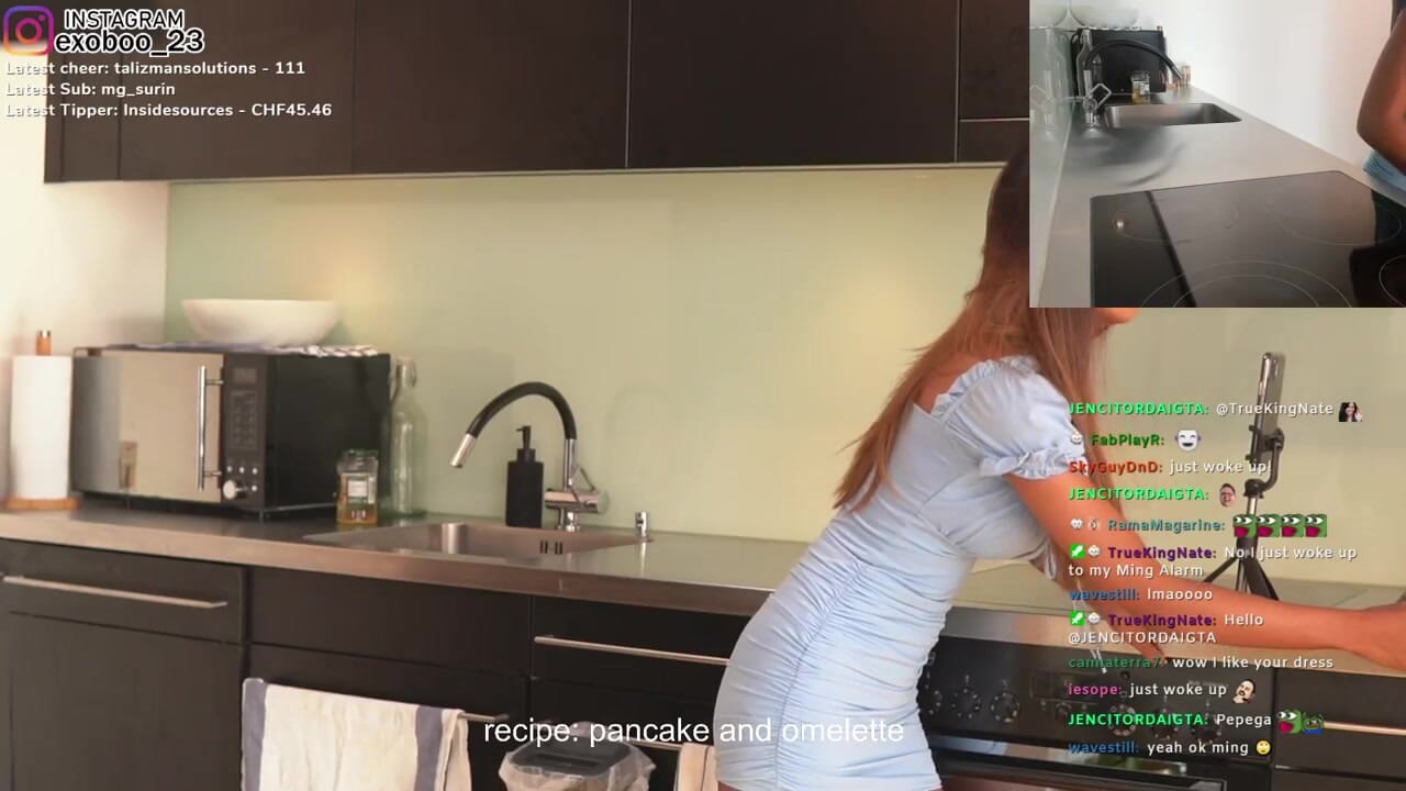 Exoboo Bare YouTuber Blue Dress Video